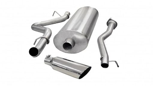 Picture of Corsa 2007 - 2010 Chevrolet Silverado Crew CabStd. Bed 2500 6.0L V8 Polished Sport Cat - Back Exhaust