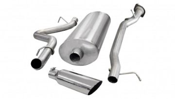 Picture of CorsadB 07 - 10 Chevrolet Silverado Ext. CabLong Bed 2500 6.0L V8 Polished Sport Cat - Back Exhaust