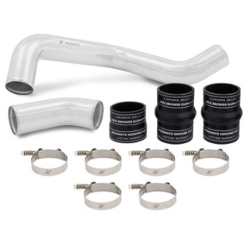 Picture of Mishimoto 17 - 19 GM 6.6L L5P Hot - Side Pipe and Boot Kit Polished