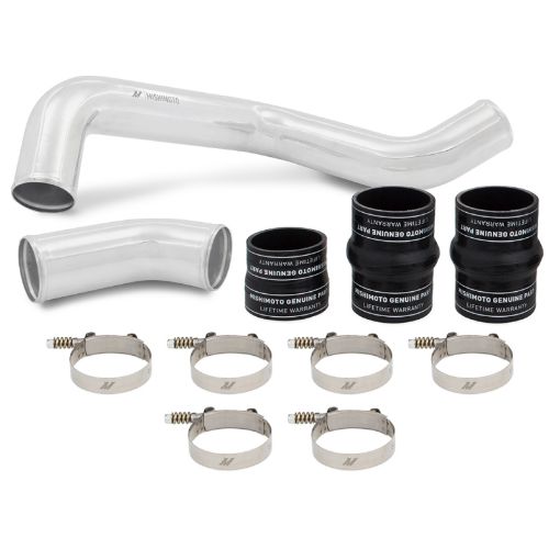 Picture of Mishimoto 17 - 19 GM 6.6L L5P Hot - Side Pipe and Boot Kit Polished