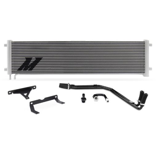 Picture of Mishimoto 17 - 19 Ford 6.7L Powerstroke Transmission Cooler Kit Silver