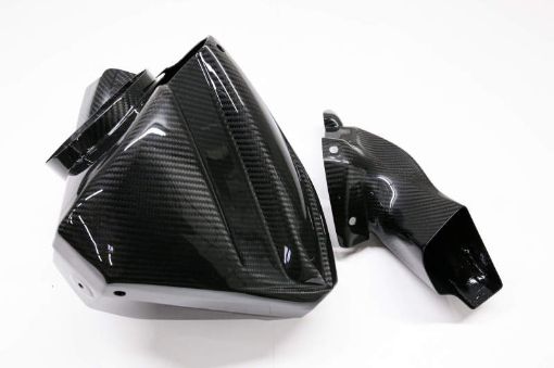 Picture of HKS 2020 Toyota Supra GR Dry Carbon Air Intake Box