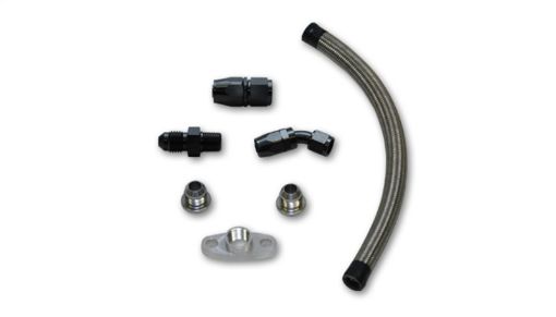 Picture of Vibrant Univ Top Mount Oil Drain Kit incl 20in Teflon lined S.S. hose Fitting
