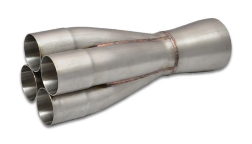 Picture of Vibrant 4 - 1 SS Merge Collectors (1 - 78in Inlet Slipover ID 2 - 12in Merge Outlet OD) Single Unit