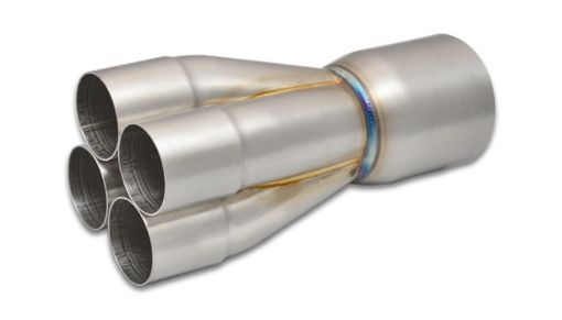 Picture of Vibrant 4 - 1 SS Merge Collectors (2in Inlet Slipover ID 3in Merge Outlet OD) - Sold Individually