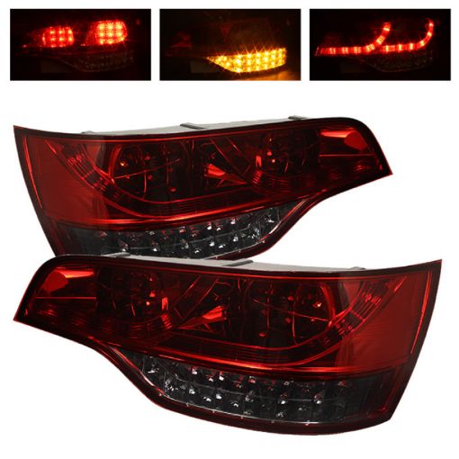 Picture of Spyder GMC Sierra 19 - 20 LED Model Only LED Tail Lights - Black ALT - YD - GS19LED - LED - BK
