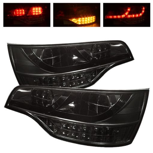 Picture of Spyder GMC Sierra 19 - 20 LED Model Only LED Tail Lights - Black Smoke ALT - YD - GS19LED - LED - BSM