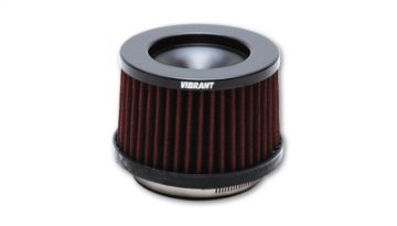 Picture of Vibrant The Classic Perf Air Filter 4.75in O.D. Cone x 3 - 12in Tall x 3in inlet I.D. Turbo Outlets