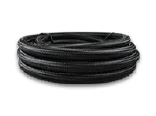 Picture of Vibrant - 6 AN Black Nylon Braided Flex Hose (2 foot roll)