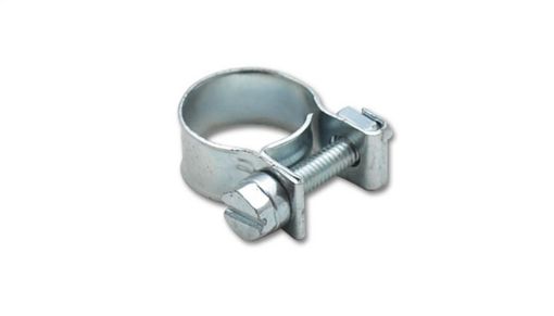 Picture of Vibrant Inj Style Mini Hose Clamps 10 - 12mm clamping range Pack of 10 Zinc Plated Mild Steel