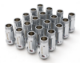 Picture of Wheel Mate 12x1.50 48mm Muteki SR48 Satin Silver Open End Lug Nuts