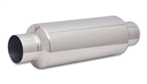 Picture of Vibrant SS Resonator (Standard Design) 3in inletoutlet x 18in long w 5in OD resonator body