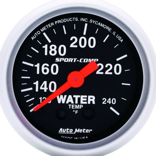 Picture of Autometer Sport - Comp 52.4mm 120 - 240 F Mech 2in Water Temp