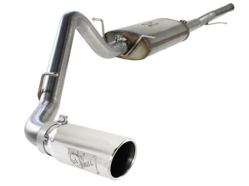 Picture of aFe MACHForce XP Exh CB,Stainless steel GM SilveradoSierra 1500 2014 V - 5.36.2L Polished tip