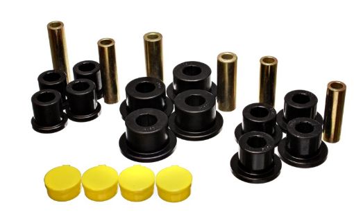 Picture of Energy Suspension 02 - 05 Dodge Ram 1500 2WD Black Rear Leaf Spring Bushing Set