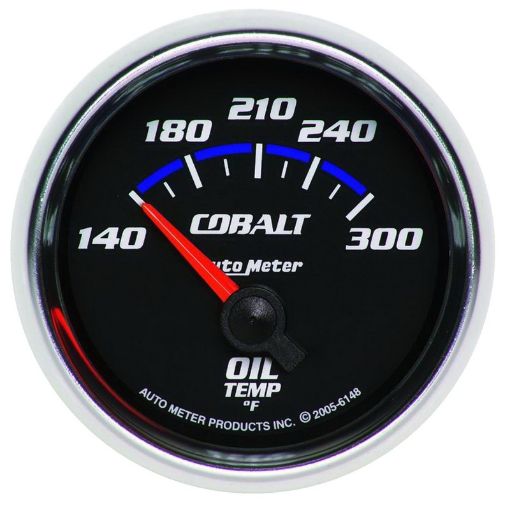 Picture of Autometer Cobalt 2 16in 140 - 300 Degree F Oil Temprature Gauge