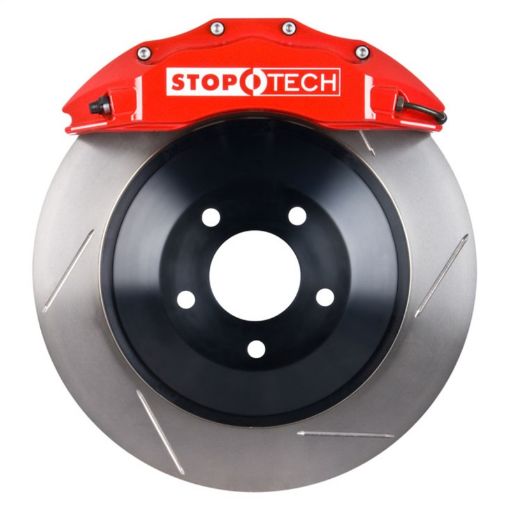 Picture of StopTech Chrysler 300C Front Touring 1 - Piece BBK w Red ST - 60 Calipers Slotted Rotor