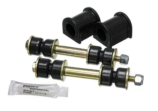 Picture of Energy Suspension 87 - 95 Pathfinder Black 24mm Front Sway Bar Frame Bushings