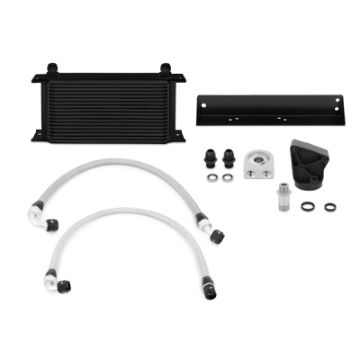 Picture of Mishimoto 10 - 11 Hyundai Gensis Coupe 3.8L Black Oil Cooler Kit