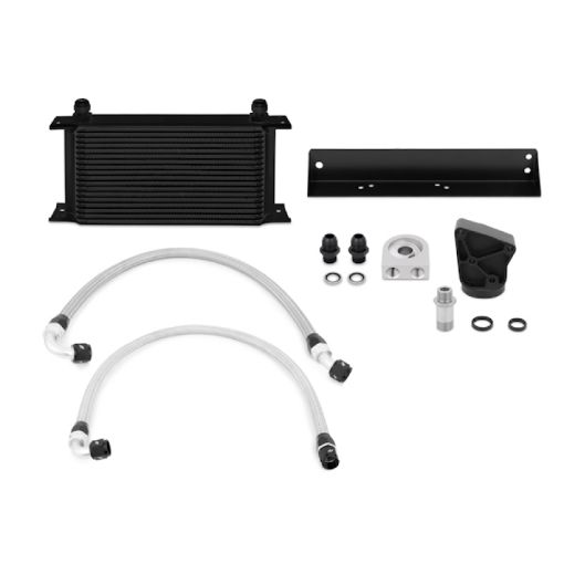 Picture of Mishimoto 10 - 11 Hyundai Gensis Coupe 3.8L Black Oil Cooler Kit