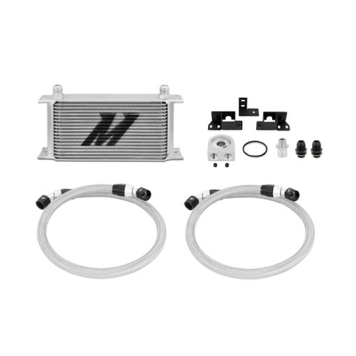 Picture of Mishimoto 07 - 11 Jeep Wrangler JK Oil Cooler Kit - Silver