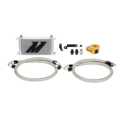 Picture of Mishimoto 08 - 14 WRXSTi Thermostatic Oil Cooler Kit - Silver