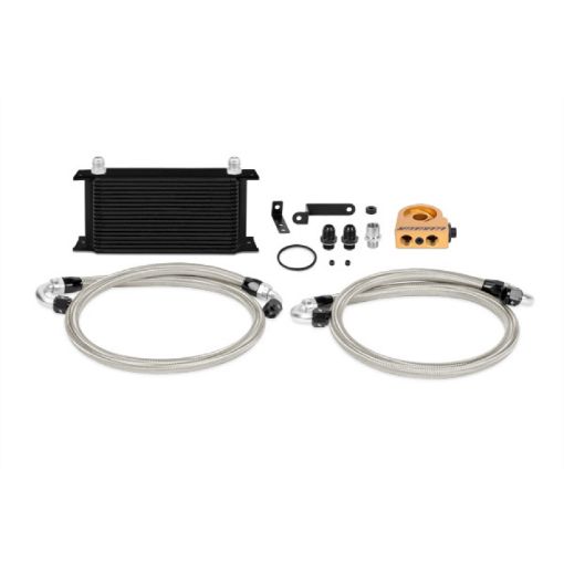 Picture of Mishimoto 08 - 14 WRXSTi Thermostatic Oil Cooler Kit - Black
