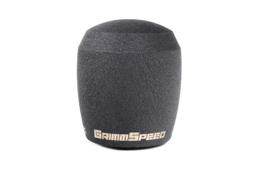 Picture of GrimmSpeed Stubby Shift Knob Stainless Steel Black - M12x1.25
