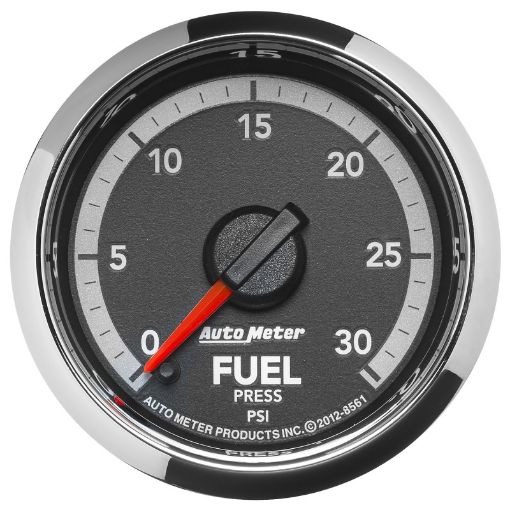 Picture of Autometer Factory Match 52.4mm Full Sweep Electronic 0 - 30 PSI Fuel Pressure Gauge Dodge 4th Gen