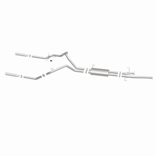 Picture of MagnaFlow 14 Toyota Tundra V8 4.6L5.7L Stainless Cat Back Exhaust Dual Split Rear Exit