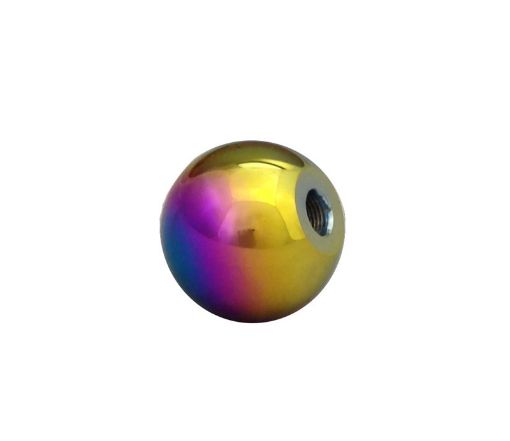 Picture of Torque Solution Billet Shift Knob (Neo Chrome) Universal 10x1.25
