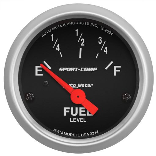 Picture of Autometer Sport Comp 52mm Short Sweep Electronic Fuel Level Gauge