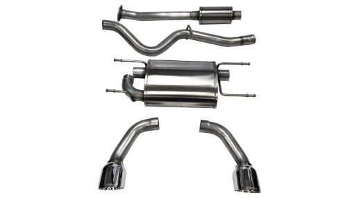 Picture of Corsa 2012 - 2020 Scion FRS Subaru BRZ Polished Sport Cat - Back Exhaust
