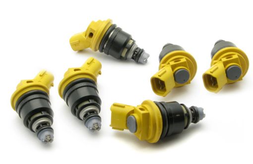 Picture of DeatschWerks 96 - 99 Nissan I30 VQ30 RB25DET Maxima VQ30de 300zx 950cc Side Feed Injectors