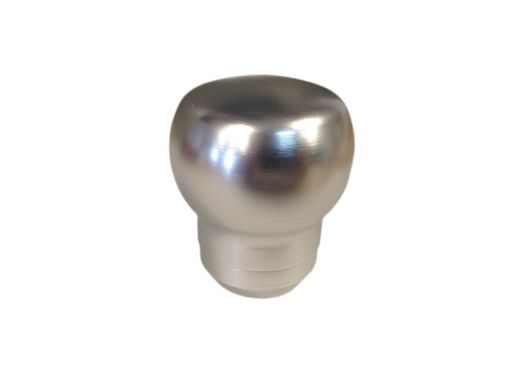 Picture of Torque Solution Fat Head Shift Knob (Silver) Mitsubishi Evo 89X MR Lancer Ralliart SST
