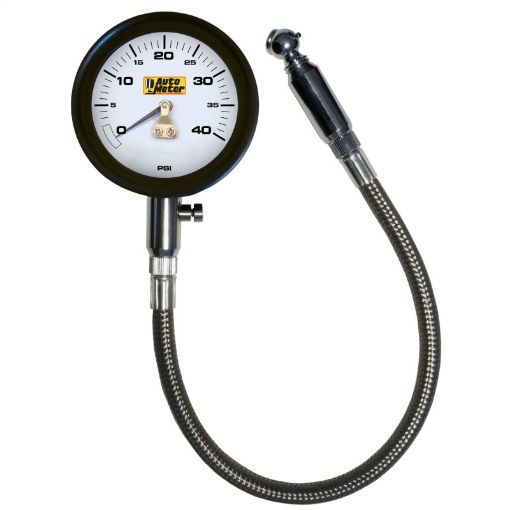 Picture of Autometer NASCAR Performance 40PSI Lo - Pressure Tire Pressure Gauge