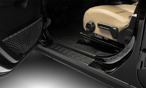 Picture of Bushwacker Jeep Wrangler JL Trail Armor Rocker Panel and Sill Plate Cover - Black