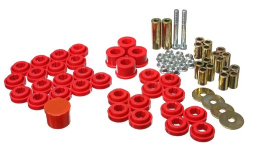 Picture of Energy Suspension ChryslerDodge Red Rear End Control Arm Bushing Set