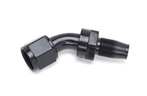 Picture of Russell Performance - 6 AN 45 Degree Hose End Without Socket - Polished and Black