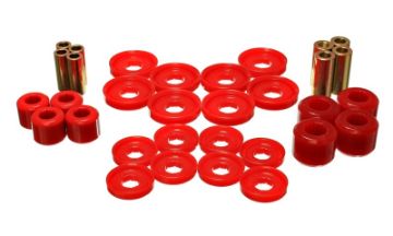Picture of Energy Suspension 03 - 09 Dodge RAM 150025003500 Pickup Red Front End Control Arm Bushing Set