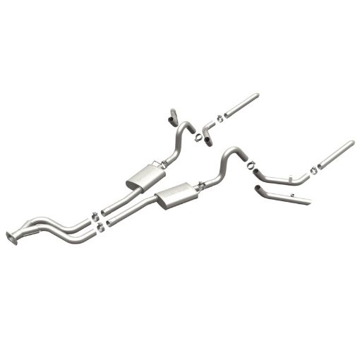 Picture of MagnaFlow SYS CB 84 - 87 Buick Regal V6 3.8L Turbocharged SS 2.5in Street Series Dual Split Rear Exit