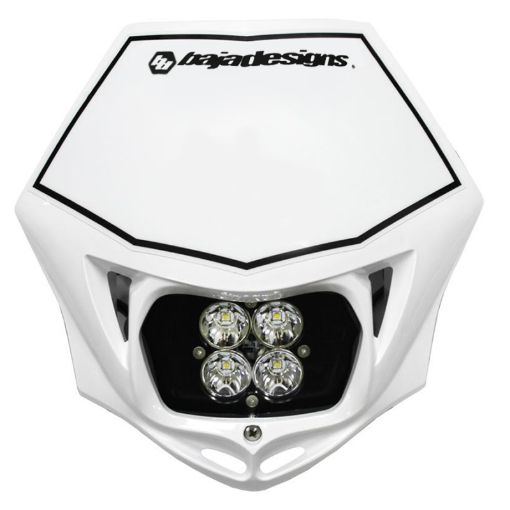 Picture of Baja Designs Motorcycle Headlight AC LED Race Light White Squadron Pro
