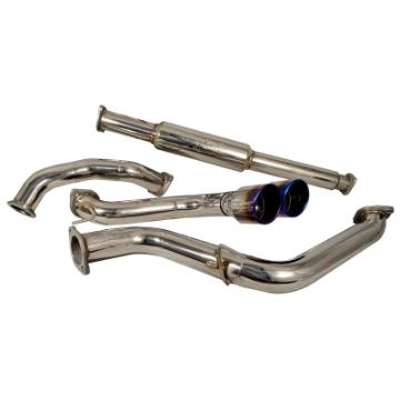 Picture of Injen 13 - - 19 Ford Focus ST 2.0L (t) 3.00in Cat - Back Stainless Steel Exhaust System wTitanium Tip