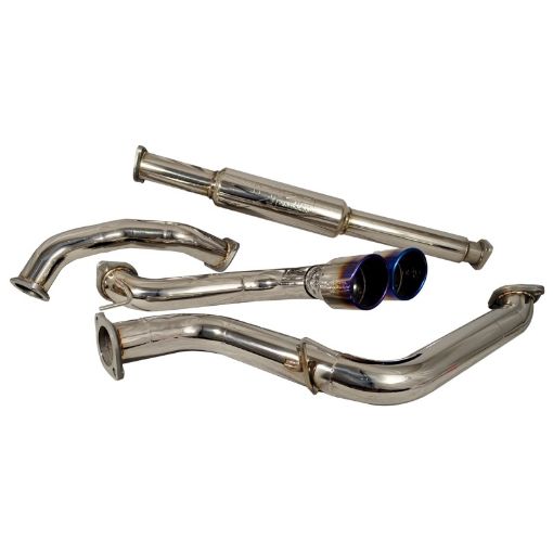 Picture of Injen 13 - - 19 Ford Focus ST 2.0L (t) 3.00in Cat - Back Stainless Steel Exhaust System wTitanium Tip