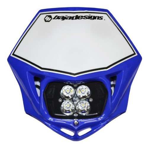 Picture of Baja Designs Motorcycle Race Light LED AC Blue Squadron Sport