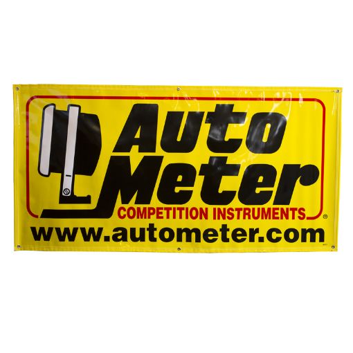 Picture of Autometer 6ft x 3ft Race Banner
