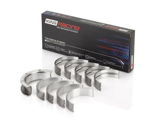 Picture of King Chevy 400ci 6.6L V8 Std Size 34 Groove Bi - Metal Performance Main Bearing Set
