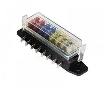 Picture of Hella 8 - Way Lateral Single Fuse Box