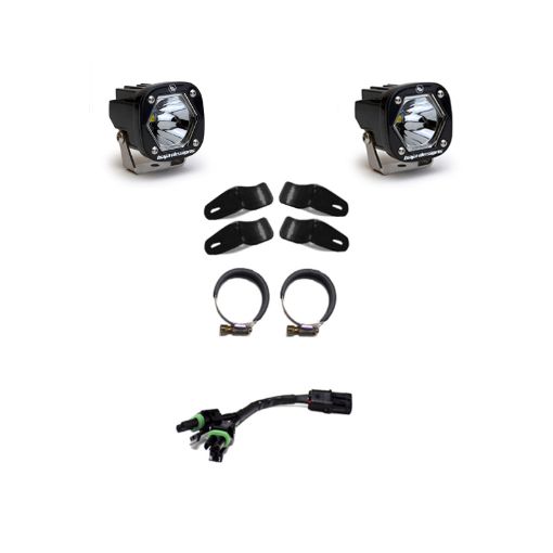 Picture of Baja Designs S1 Universal Moto Kit Spot wEFI Baja Desgins