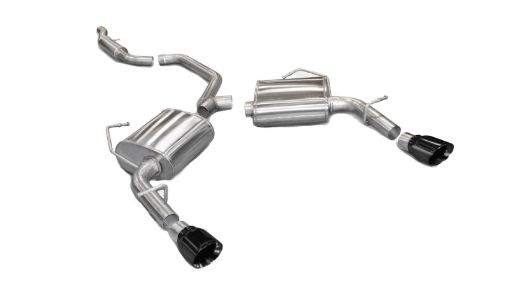 Picture of Corsa 2011 - 2014 Chrysler 200Dodge Avenger V6 Black Sport Cat - Back Exhaust
